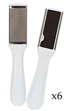 6 Heel to Toe Callus Remover 177402 Foot File/Rasp Dual Sided