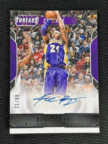 2016-17 Panini Threads Kobe Bryant #20 Threads Signage Autographs Auto /99