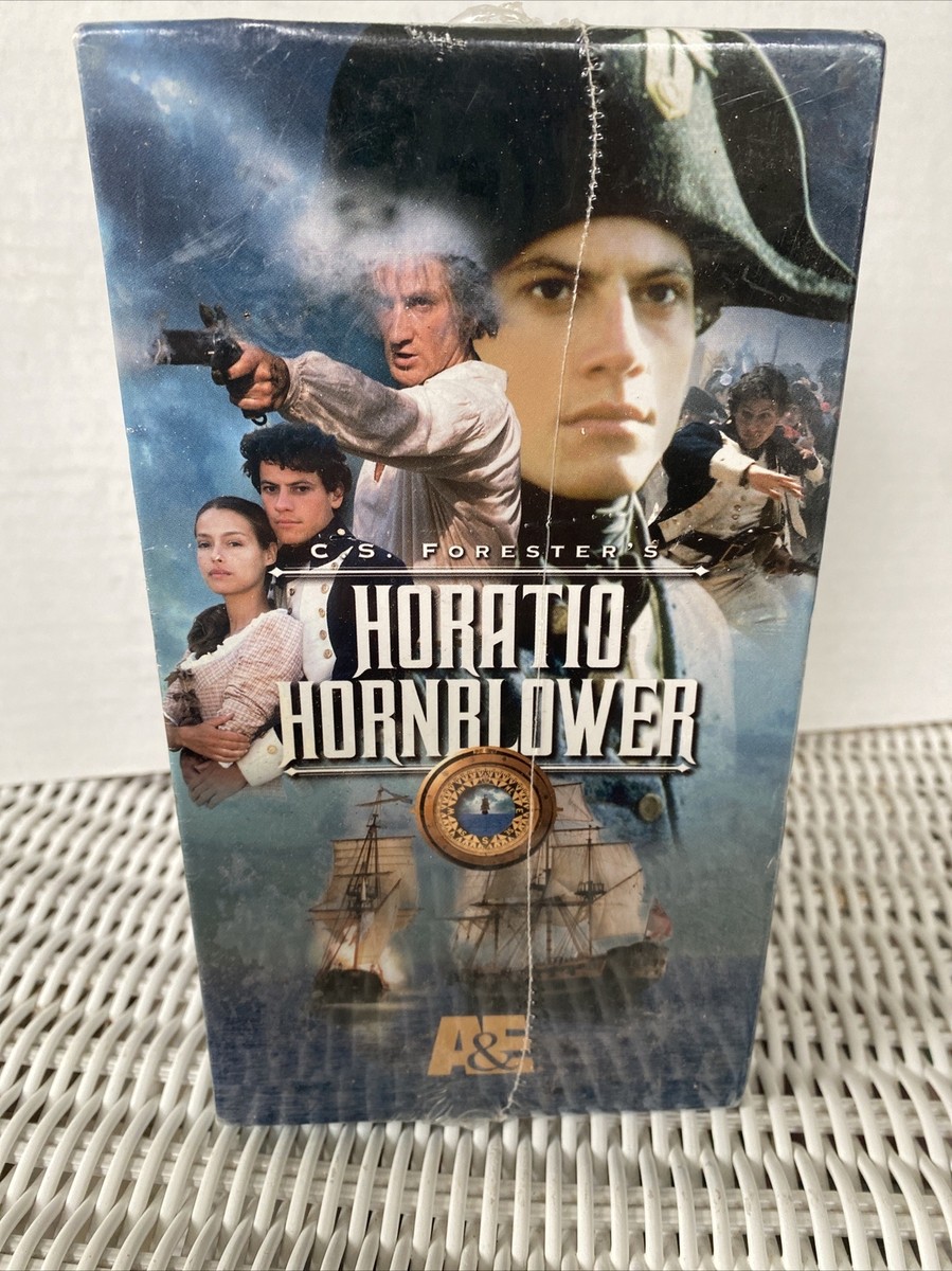 NOS Horatio Hornblower Vols 1-4 Boxed Set VHS Tapes by CS Forester