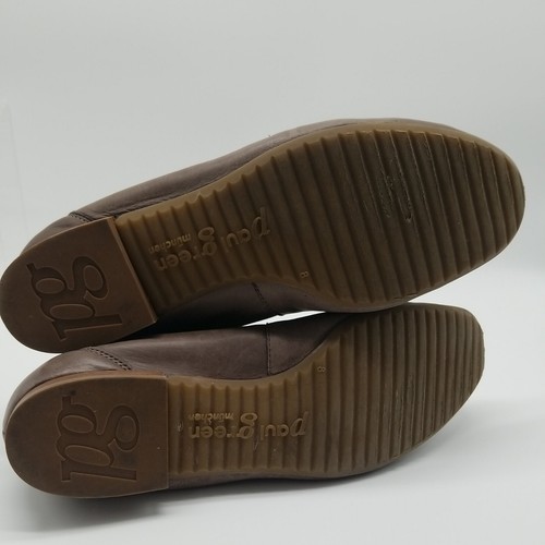 Paul Green Munchen Gray Soft Leather Loafers Mens Sz 8 Made In Austria - Picture 6 of 9