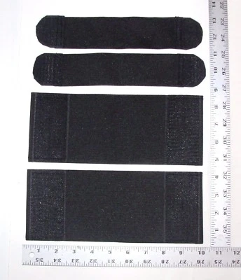 ARMOR DEPOT 4 Straps (2) 4X10 and (2) 2X10 Replacement Body Armor Elastic Bullet Proof Vest