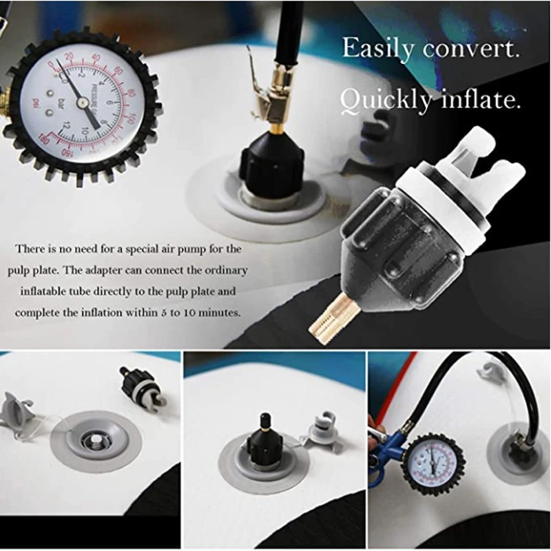 SUP Pumpenadapter für Kompressor Schlauchboot Ventiladapter Adapter Paddle Board - Bild 4 von 4