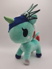 Tokidoki Aurora Liberty Fourth of July Unicorno Plush Statue of Liberty Pony