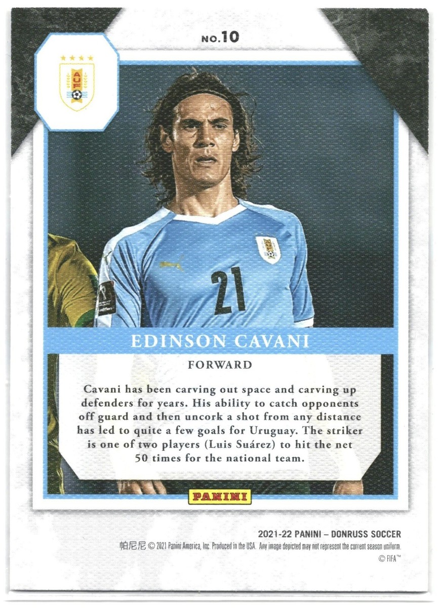 2021-22 Panini Donruss World Cup Edison Cavani Elite Series