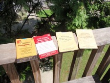 LOT OF 4 VINTAGE KODAGUIDE CALCULATORS SNAPSHOT , INTERIOR PHOTOGUIDE FOR CAMERA