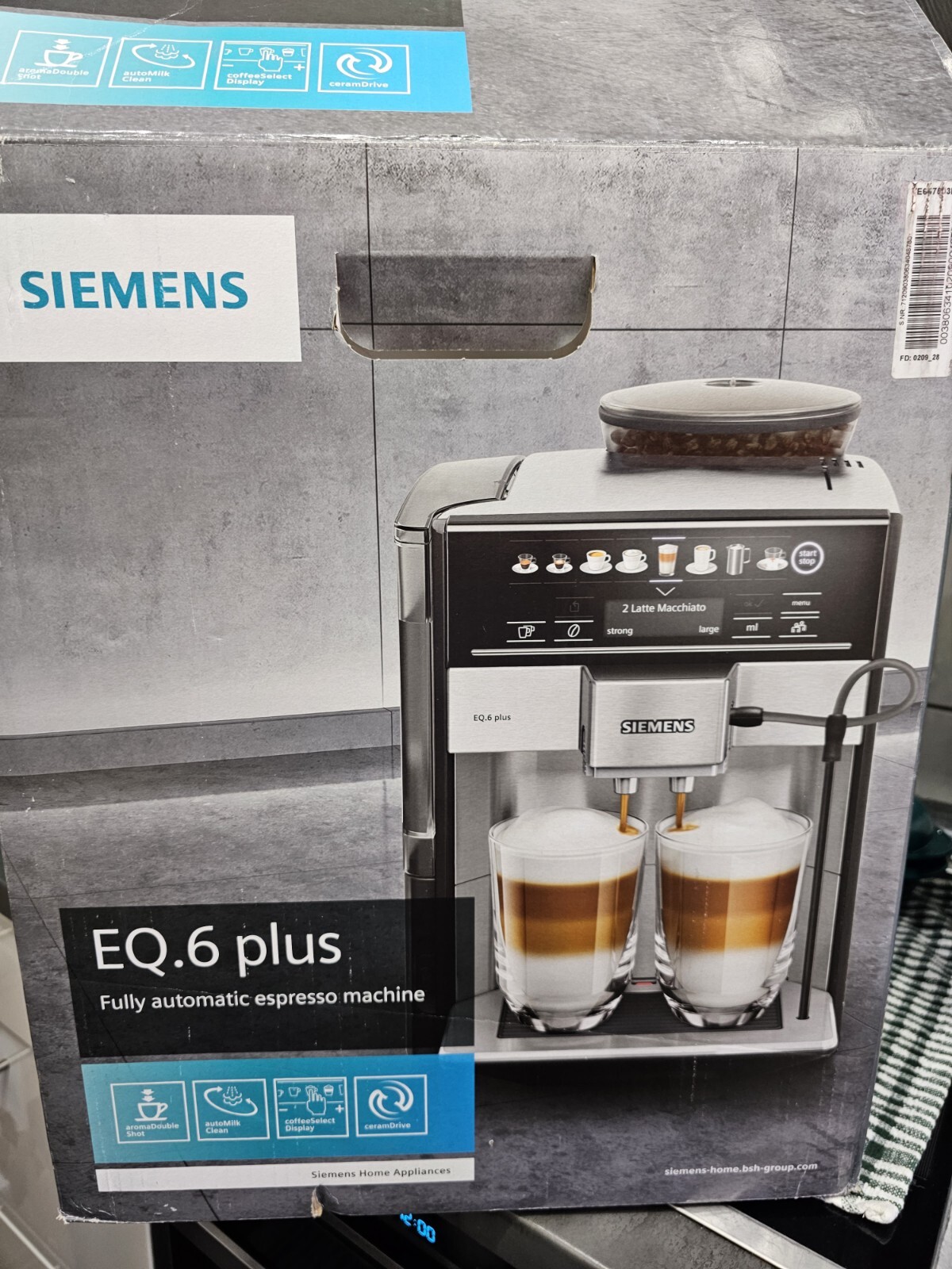 Siemens Eq6 Plus S100 Unterschied S700 Siemens | EQ6 Plus S700 TE657503DE Kaffeevollautomat 1 Jahr alt