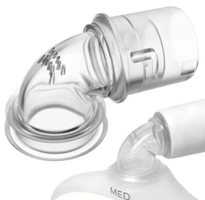 2 Packs Replacement Elbow for DreamWear & DreamWisp CPAP Tubing