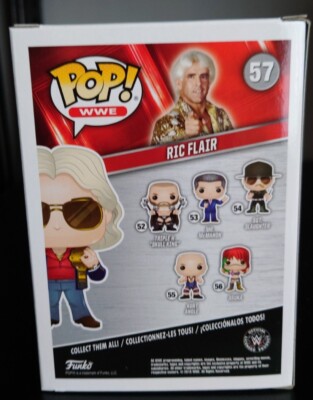 Funko Pop exclusive WWE 2K19 Rick Flair 57 GRAIL Mint/NM Secure