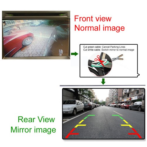 360 ROTATEABLE CAR BUS HD CCD REAR FRONT SIDE REAR VIEW BACKUP CAMERA WATERPROOF - Picture 4 of 8
