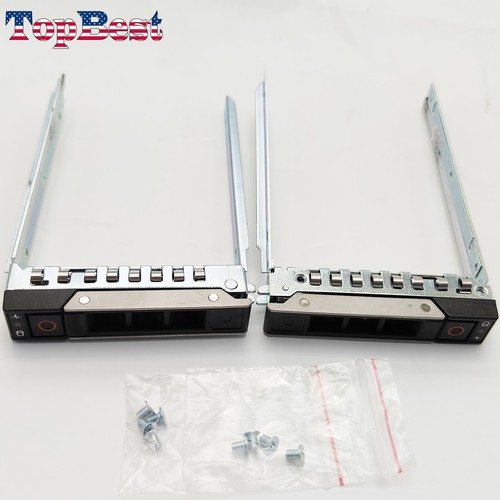 Adaptateur caddy plateau disque dur SAS pour Dell Gen14 R740 R740xd R940 R640 C6420 2,5" Neuf - Photo 2/45