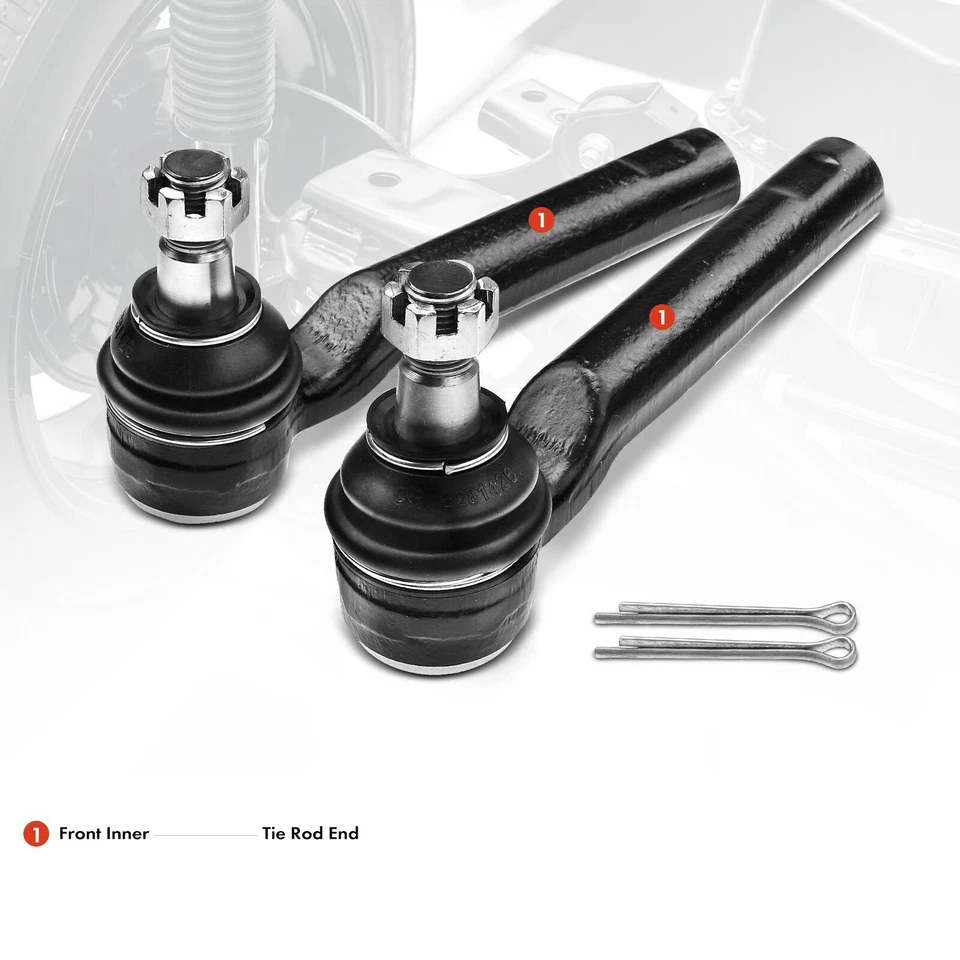 3x Kit de extremo de cremallera y piñón y barra de amarre para Subaru Impreza Outback Legacy 2005-2009 Foto 2 de 4