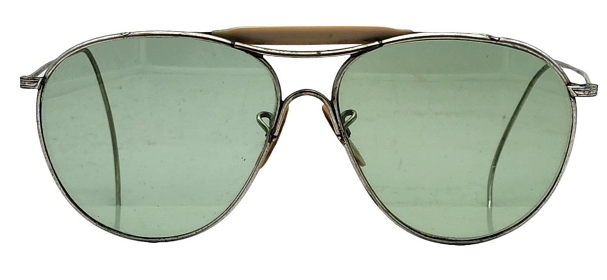 Rare Vintage WWII Pre Ray-Ban Aviator Sunglasses AN6531 | eBay