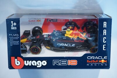 Burago Red Bull Racing RB18 2022 Sergio Perez #11 1/43 Car Diecast NEW NIB    d1