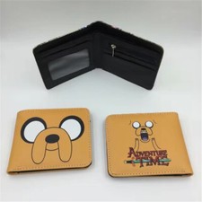 Image of Adventure Time with Finn and Jake Card Holder Coin Pocket Wallet PU Cash Purse