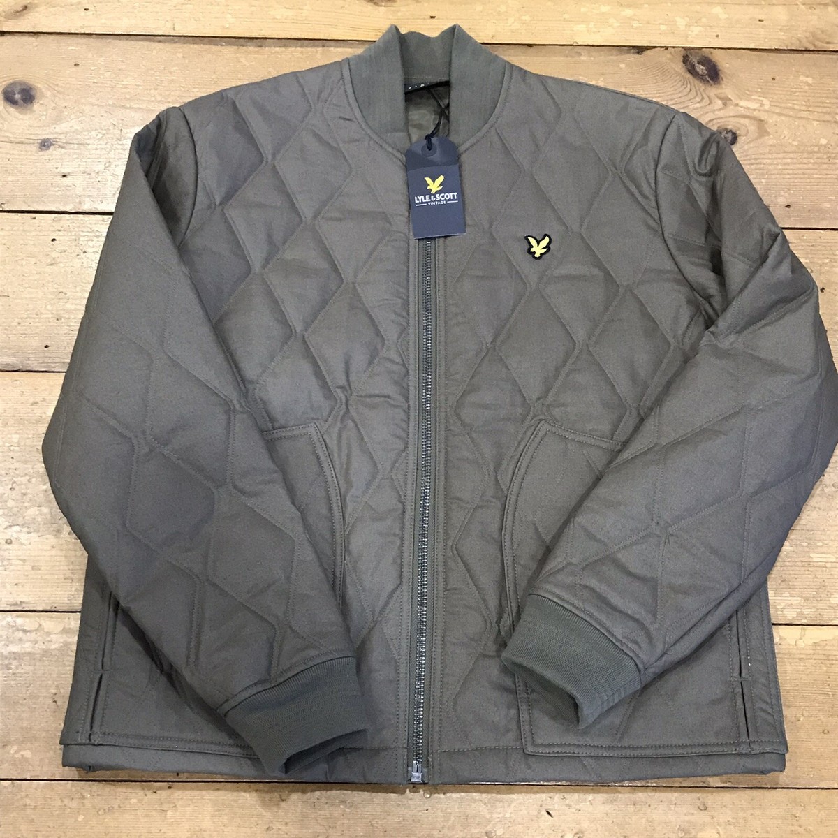 Quilted Bomber Lyle And Scott Reversible Bomber Jacket Lyle Scott