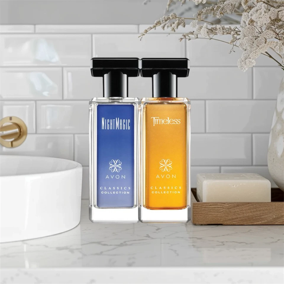 Avon Classics Collection Nightmagic + Timeless Eau De Cologne Spray Duo Set - Imagem 2 de 4