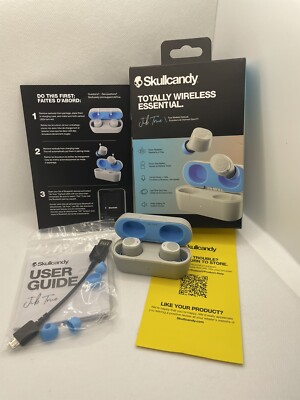 Skullcandy Jib True 2 Wireless In-Ear Headphones - Chill Gray (S1JTW-P948) NEW