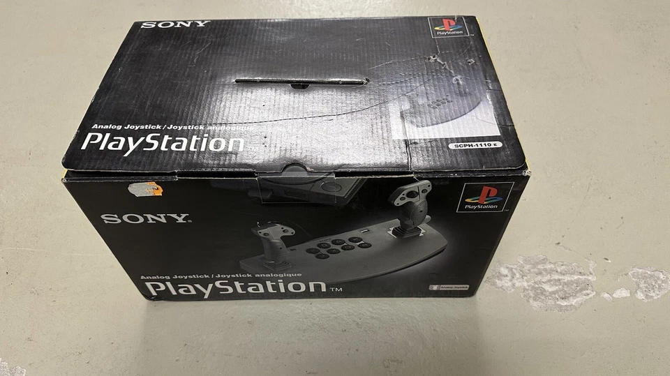 Sony PS1 Analog Flightstick Joystick SCPH-1110 Neu OVP