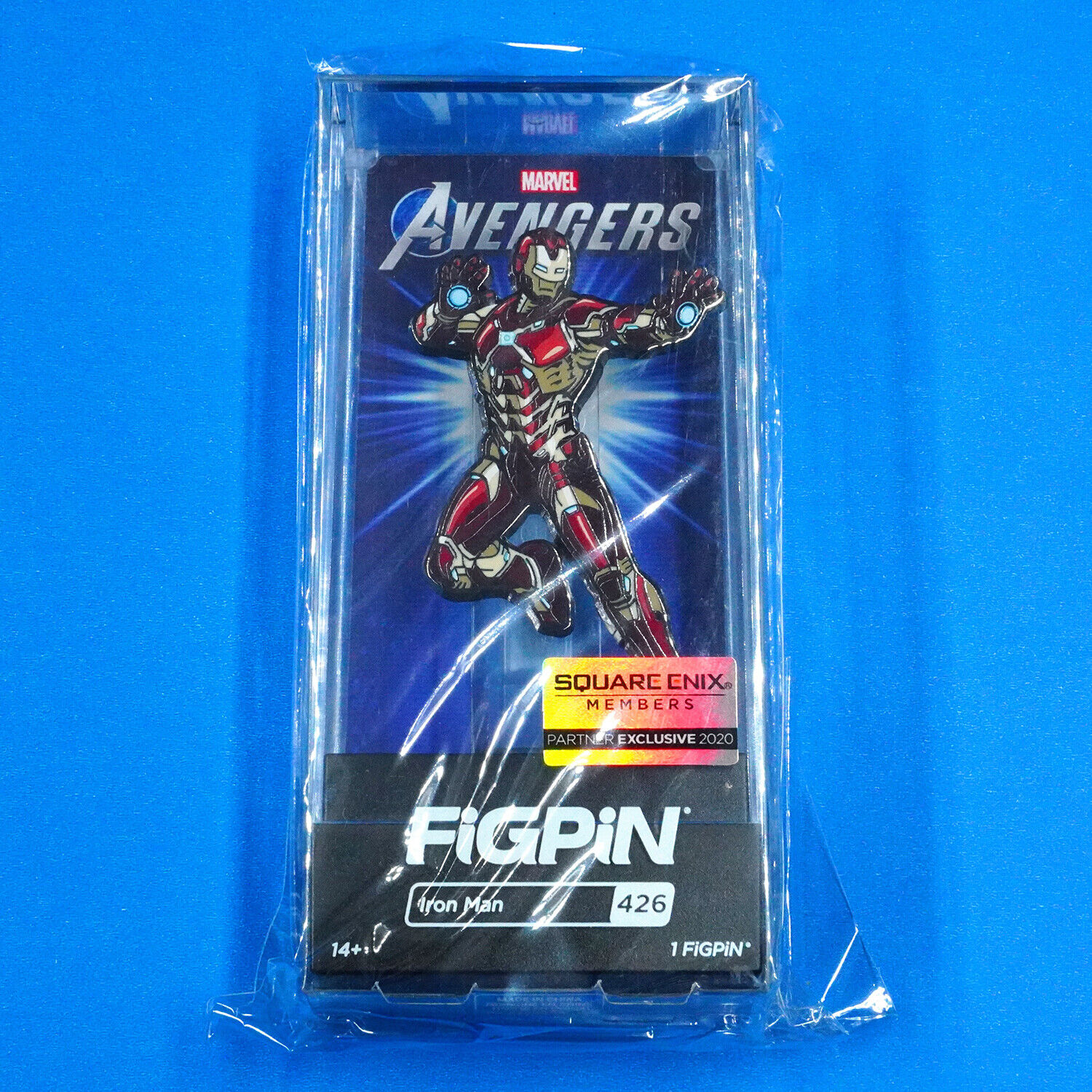 Iron Man FiGPiN Square Enix Exclusive Pin - Disney Pins Blog