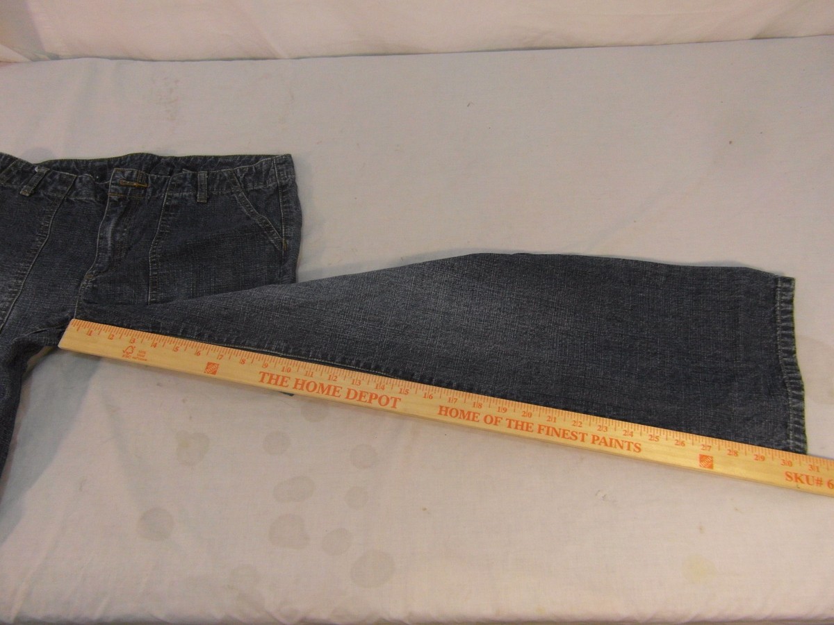 Adult Women's Rue 21 Dark Blue 100% Cotton Denim Zipper Fly