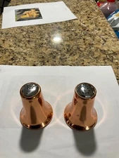 Vintage Copper Craft Guild Salt and Pepper Shaker Pair