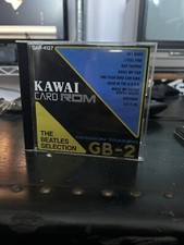 Kawai Session Trainer GB-2 THE BEATLES Card Rom GAR-4127 US SELLER untested