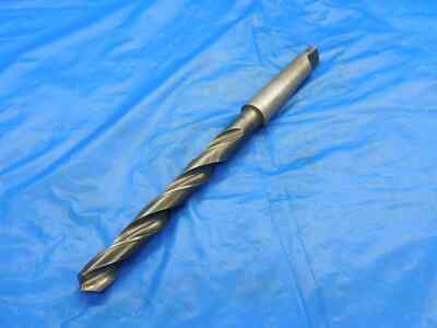 NATIONAL 9/16 O.D. HSS TWIST DRILL BIT 3422E MORSE TAPER #2 SHANK .5625 MT2