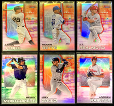 LOT 2021 Bowman’s Best Baseball REFRACTOR AARON JUDGE  GALLO  PAINTER  BETTS LOT
