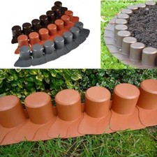 Palisade 4,05m und 2,02m Rasenkante Beeteinfassung Beetumrandung Raseneinfassung