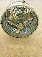 TPI CORPORATION , PORTABLE FAN , 24" BLADES ,MB 24-DY , 120 VOLTS , YOKE MOUNT 