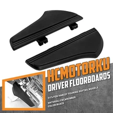 Defiance Non-Slip Driver Floorboards For Harley Touring Road King Glide 86-2025