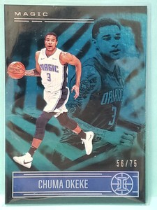 2020 Panini Illusions Basketball Trophy Collection Teal Chuma Okeke #79
