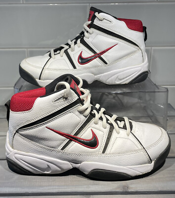 Nike Team Hustle D III Basketballstiefel Schuhe Vintage 1998 90er Y2K Größe UK 5,5