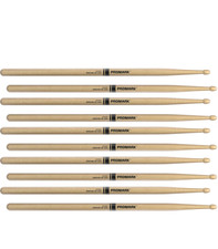 5 PACK ProMark Rebound 5B Long Hickory Drumst...