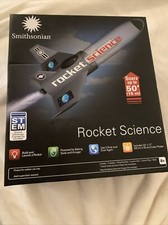 Smithsonian Rocket Science Kit Build and Launch a Rocket. Reusable STEM Ages 8