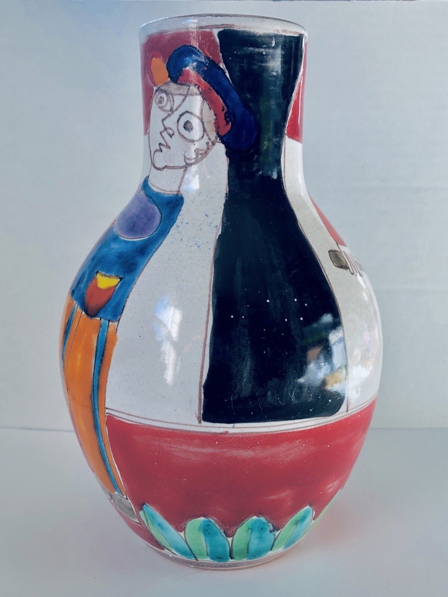 DESIMONE イタリア製 花瓶 Vintage Giovanni Desimone Italian Pottery Vase #277