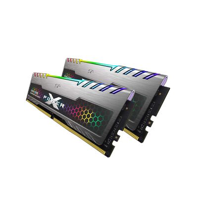 SP Silicon Power SP016GBSFU266B02 ② SP Silicon Power 16GB (8GBx2) XPOWER RGB Turbine Gaming DDR4