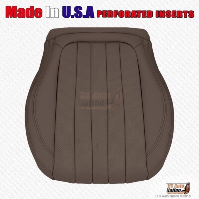 2019 2020 Mercedes Benz E450 Driver Bottom Perforated Leather Cover Nut Brown