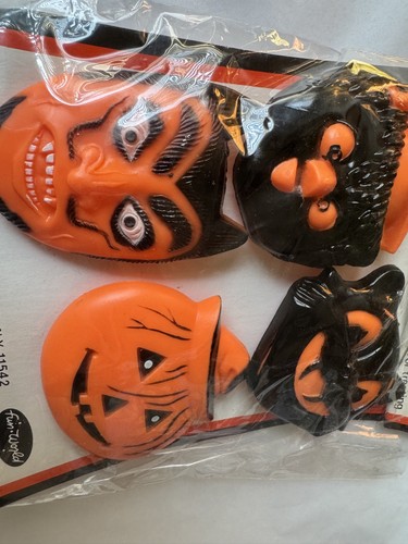 1983 Fun World Vintage Halloween Clickers Neu Mint Package Rare Fast Shipping