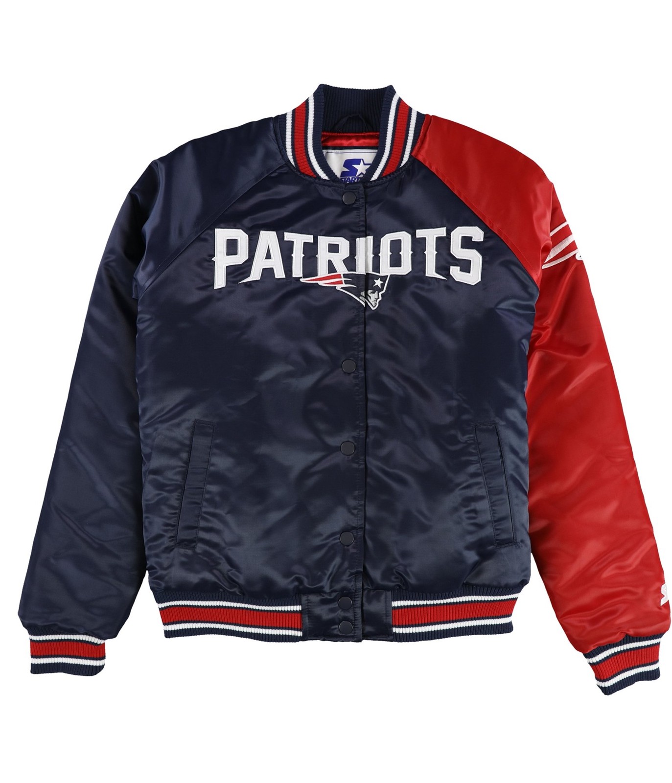 СТАРТОВАЯ мужская куртка New England Patriots Varsity, синяя, маленького размера