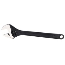 24 Inch Adjustable Wrench Drop Forged Carbon Steel Black Oxide Finish