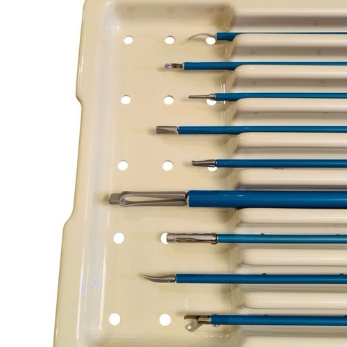 Conmed Detacha Tip Laparoscopico Strumenti Multiuso Set di 13 con Vassoio - Foto 2 di 15