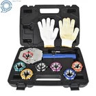 IG-71500 Crimping Tool with 7 Dies Set A/C Hydraulic Hose Crimper Tool