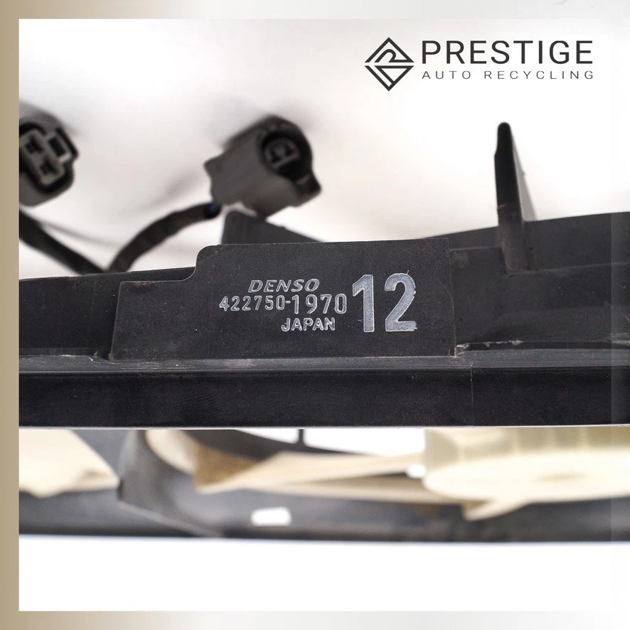 2007-2011 LEXUS GS450h Radiator Dual Cooling Fan Motor w/ Shroud 16361-31110 - Изображение 2 из 4