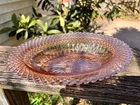 HOCKING GLASS CO. MISS AMERICA PINK 10" LONG OVAL VEGETABLE or SERVING BOWL!