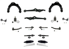 Front Upper & Lower Control Arm Ball Joint Tie Rods & Links For Accord 1998-02