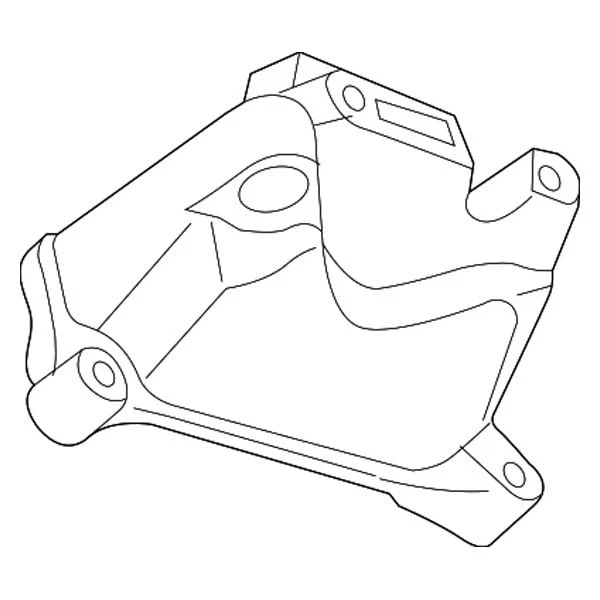 For Dodge Charger 2008 Dodge 5166040AB Right Engine Mount Bracket Foto 4 de 4