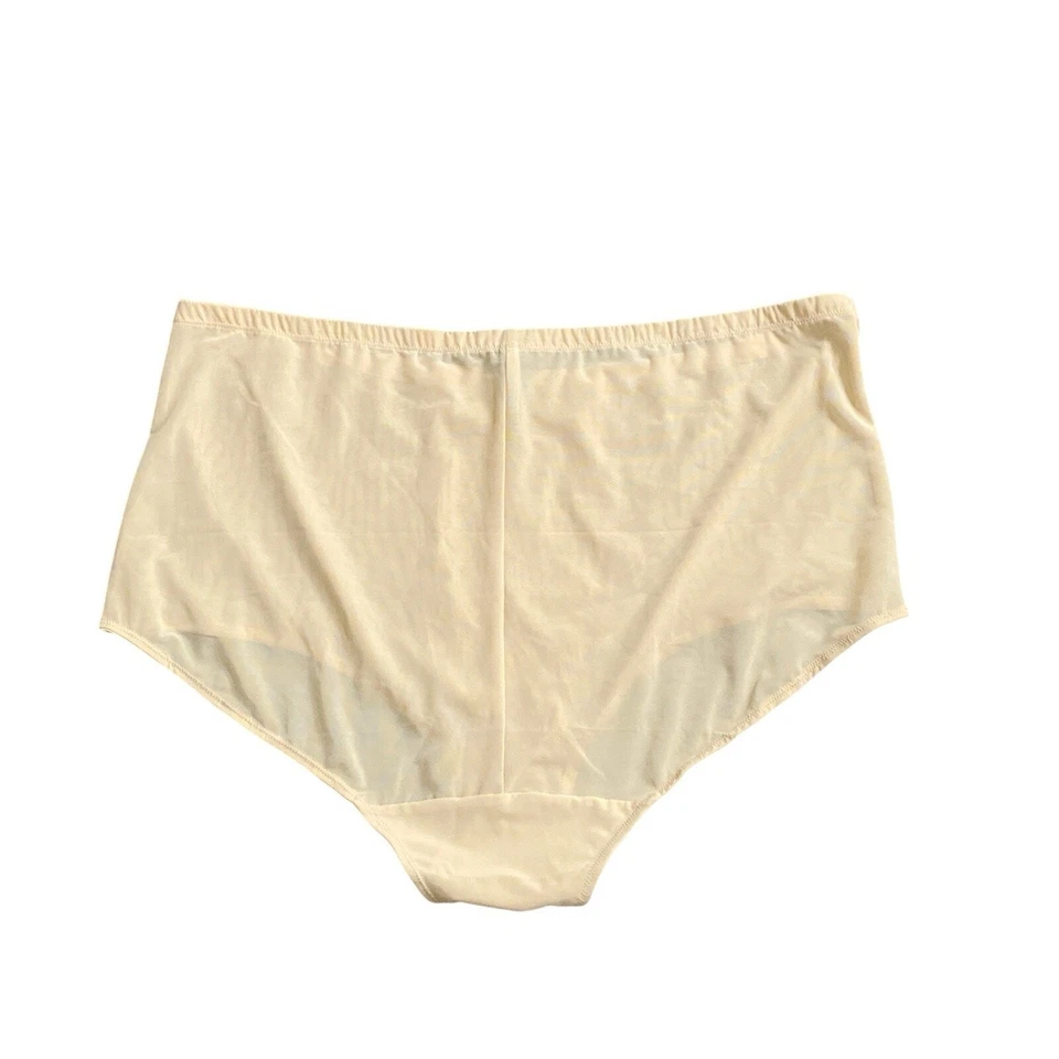 Secret Solutions 4X Beige High Waist Tummy Control Shaper Briefs Panties - Image 4 of 4