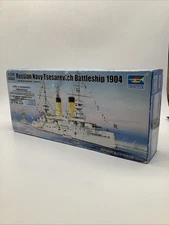 Trumpeter 1/350 Russian Navy Tsesarevich Battleship 1904 Model Kit #05338