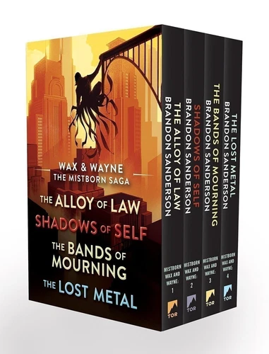 Wax and Wayne, The Mistborn Saga Boxed Set: Alloy of Law, Shadows of Self,...